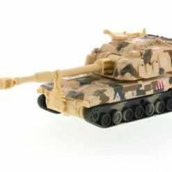 Showcasts Super Tank Team M109 Paladin, Desert Tan Camouflage - 8882/3D - 6.5 Inch Scale Diecast Model