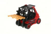 Action Fork Lift Truck, Red - Welly 92010/6D - 5.5" Long Collectible Model