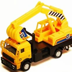 Excavator, Yellow - Showcasts 9531/4D - 4.5 Inch Scale Diecast Model Replica