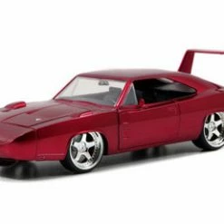 1969 Dodge Charger Daytona, Burgundy - Jada Toys 97060 - 1/24 Scale Diecast Model Toy Car