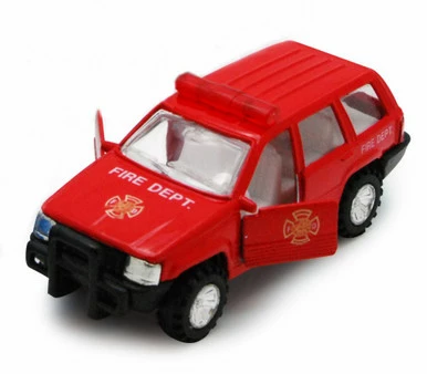 Super Emergency Challenger - Rescue, Red - Showcasts 9721/4E - 4.5 Inch Scale Diecast Model Replica
