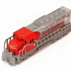 Freight Locomotive, Red - Showcasts 9934D - 6.75 Inch Scale Diecast Model Replica