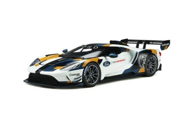 2020 Ford GT MK II, White - GT Spirit GT290 - 1/18 Scale Resin Model Toy Car