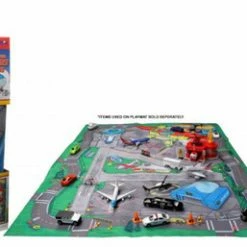 Large Airport Playmat (Felt), Green And Grey - Daron HR2039 - Playmat