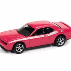 2010 Dodge Challenger, Furious Fuchsia Pink - Johnny Lightning JLSP147/24B - 1/64 Scale Diecast Car
