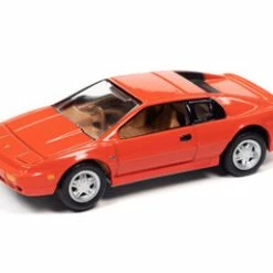 1989 Lotus Sprit, Calypso Red - Johnny Lightning JLSP188/24A - 1/64 Scale Diecast Model Toy Car