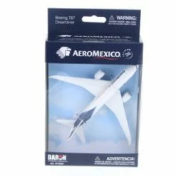 Aeromexico Boeing 787 Single Plane, White - Daron RT2204 - Diecast Model Toy Car