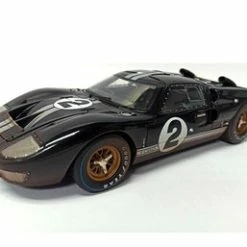 Shelby Collectibles 1966 Ford GT-40 MK II #2 After Race (Dirty Version- 1/18 Scale Diecast Model Toy Car