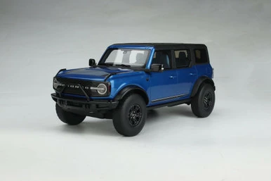 2021 Ford Bronco First Edition, Lightning Blue - GT Spirit US046 - 1/18 Scale Resin Model Toy Car
