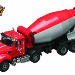 Showcasts Heavy Duty Cement Mixer, Red - Daron GW9170 - Diecast Model Toy Car