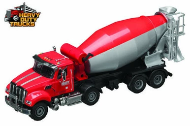 Showcasts Heavy Duty Cement Mixer, Red - Daron GW9170 - Diecast Model Toy Car