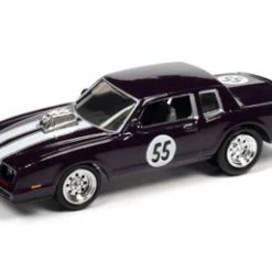 ModelToyCars 1985 Chevy Monte Carlo, Metallic Deep Violet Purple JLSF018/48A - 1/64 Scale Diecast Model Toy Car