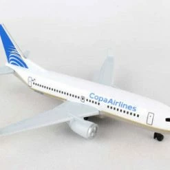 CopaAirlines Single Plane, White - Daron RT0204 - Toy Model Plane Replica