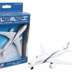 El Al Single Plane, White - Daron RT1444 - Diecast Model Plane
