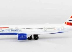 Showcasts British Airways 787 Single Plane, White - Daron RT6005 - Diecast Model Airplane Replica