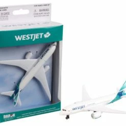 Daron WestJet, White - Real Toy RT7374 - Model Toy Airplane