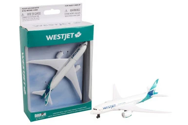 Daron WestJet, White - Real Toy RT7374 - Model Toy Airplane