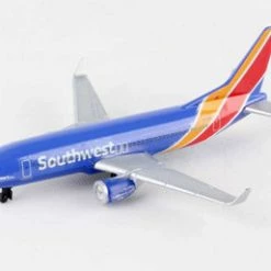Showcasts Southwest Single Plane New Livery, Blue - Daron RT8184-1 - Diecast Model Airplane Replica