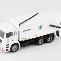 Showcasts New York City Sanitation Dept Garbage Truck, White - Daron RT8957 - Diecast Model Toy Car