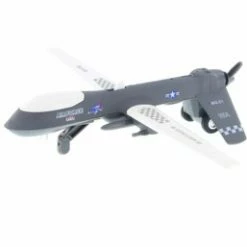 Showcasts Predator Drone W/ Light & Sound, Gray - Daron TM8170 - Diecast Model Military Vehicle